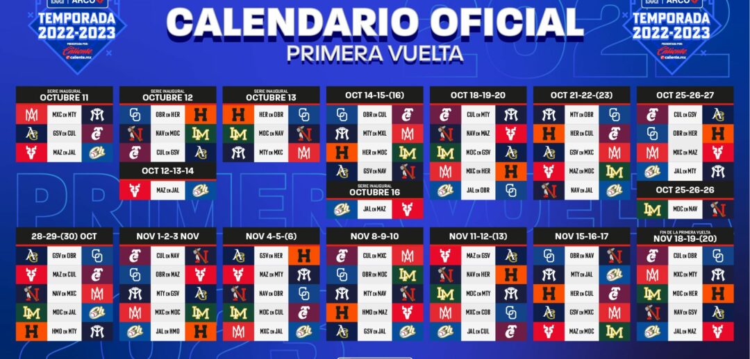 CALENDARIO OFICIAL DE LA LAMP