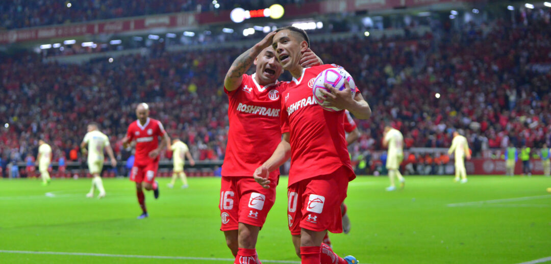EL TOLUCA SUPERÓ AL AMÉRICA EN LA IDA DE SEMIFINALES