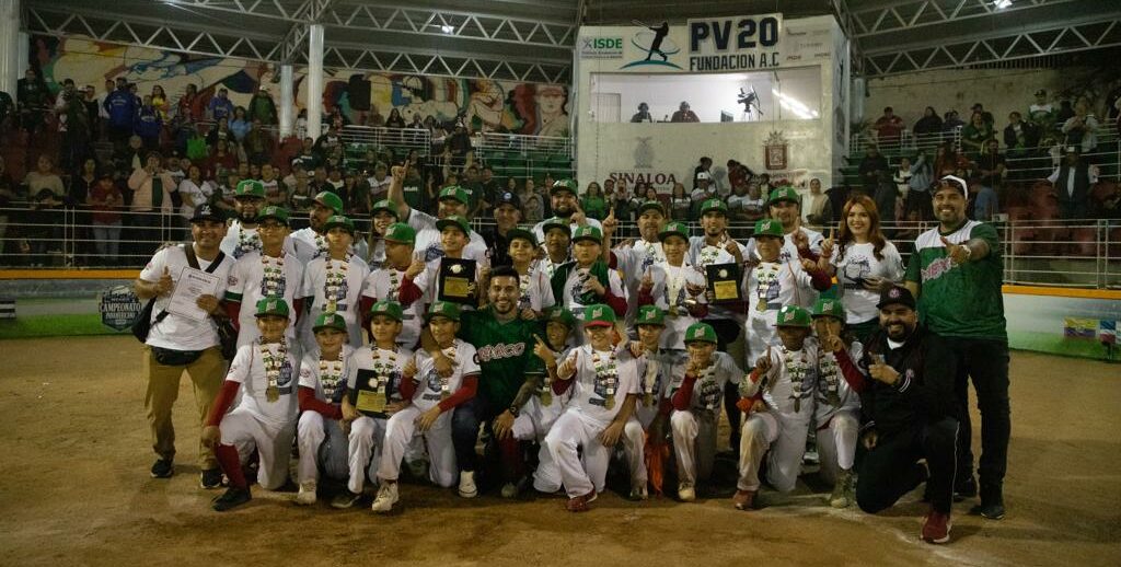 MÉXICO ES CAMPEÓN DEL PANAMERICANO U-10 DE BEISBOL
