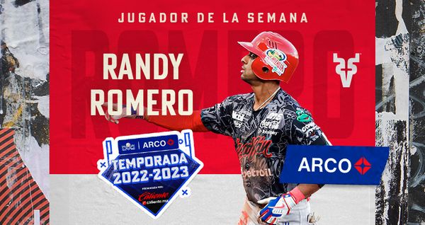 ELIÁN LEYVA Y RANDY ROMERO SON LO MEJOR DE LA SEMANA EN LA LAMP