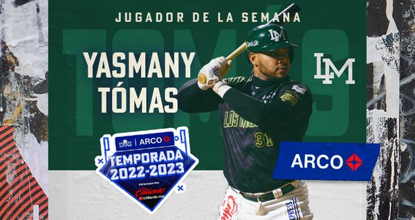 YASMANY TOMÁS Y MARCELO MARTÍNEZ SON LO MEJOR DE LA SEMANA EN LA LAMP