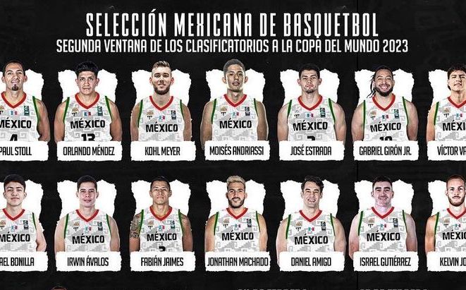 LA SELECCIÓN MEXICANA DE BASQUETBOL YA CONOCE SU CAMINO PARA ASPIRAR AL MUNDIAL