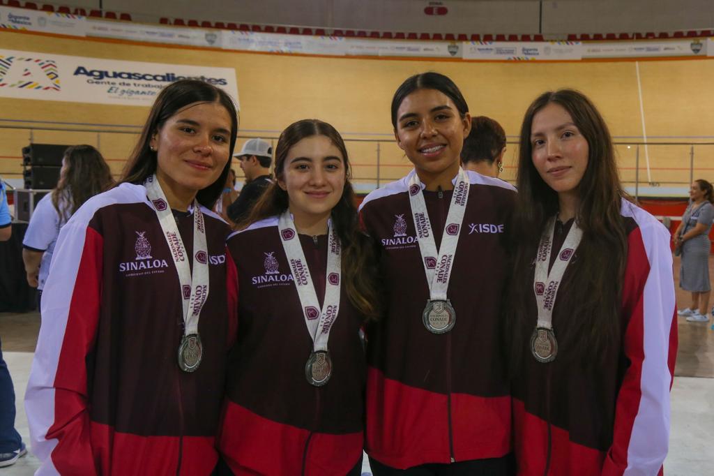 LOGRA SINALOA CINCO MEDALLAS MÁS EN LOS JNC