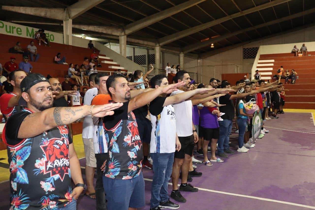 INAUGURAN TORNEO DE BASQUETBOL 