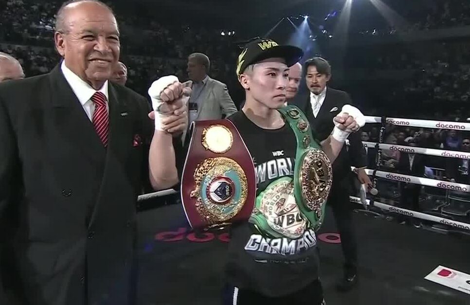 INPOUE AHORA ES CAMPEÓN MUNDIAL DE LOS SUPERGALLO, TÍTULO EN CUARTA DIVISIÓN DIFERENTE PARA ÉL