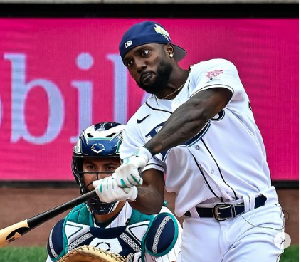 AROZARENA QUEDÓ EN SEGUNDO LUGAR DEL HOME RUN DERBY
