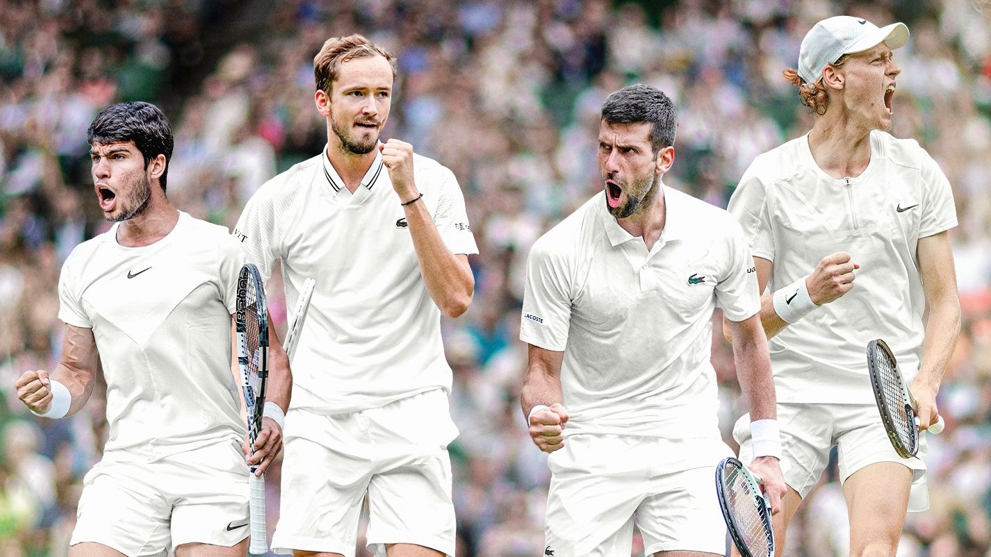 Edades de los semifinalistas en wimbledon