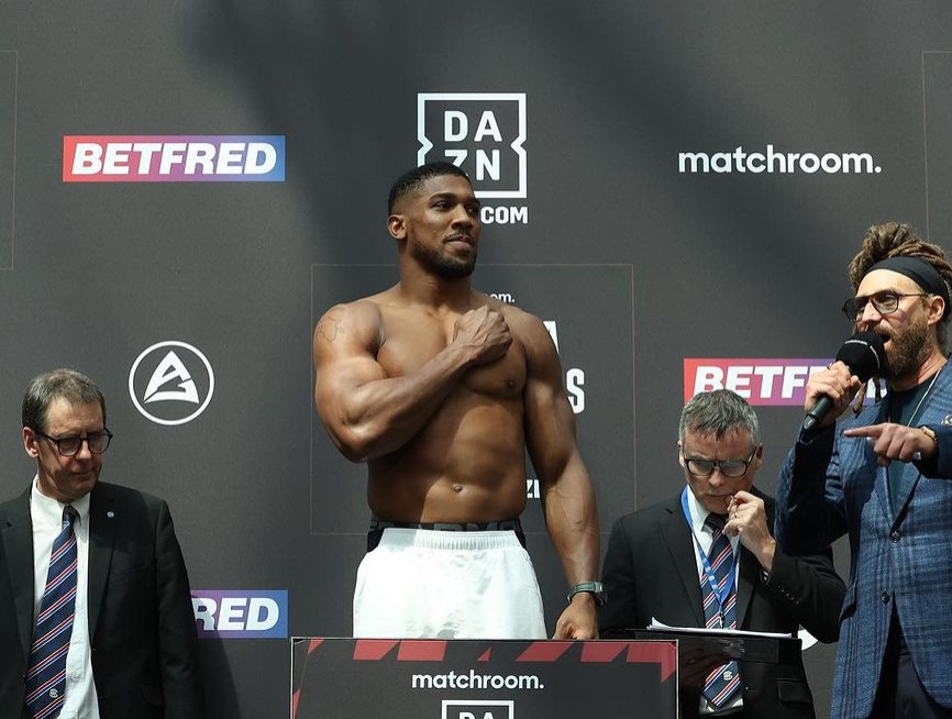 ANTHONY JOSHUA QUIERE LA PELEA ANTE DEONTAY WILDER