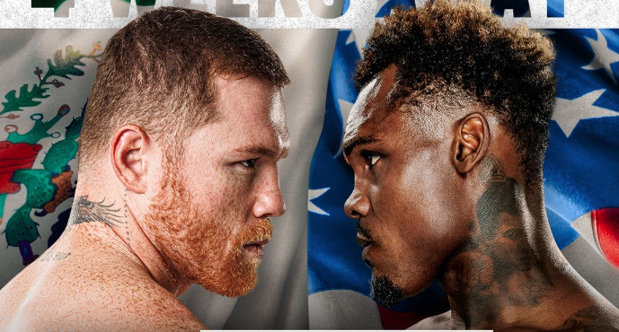 CANELO Y CHARLO DURANTE LA PROMOCIÓN DE SU PELEA EN UN FRENTE A FRENTE