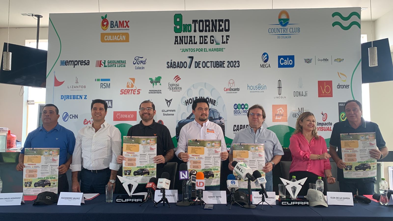 NOVENA EDICIÓN DEL TORNEO DE GOLG COUNTRY CLUB EN PRO DEL BANCO DE ALIMENTOS