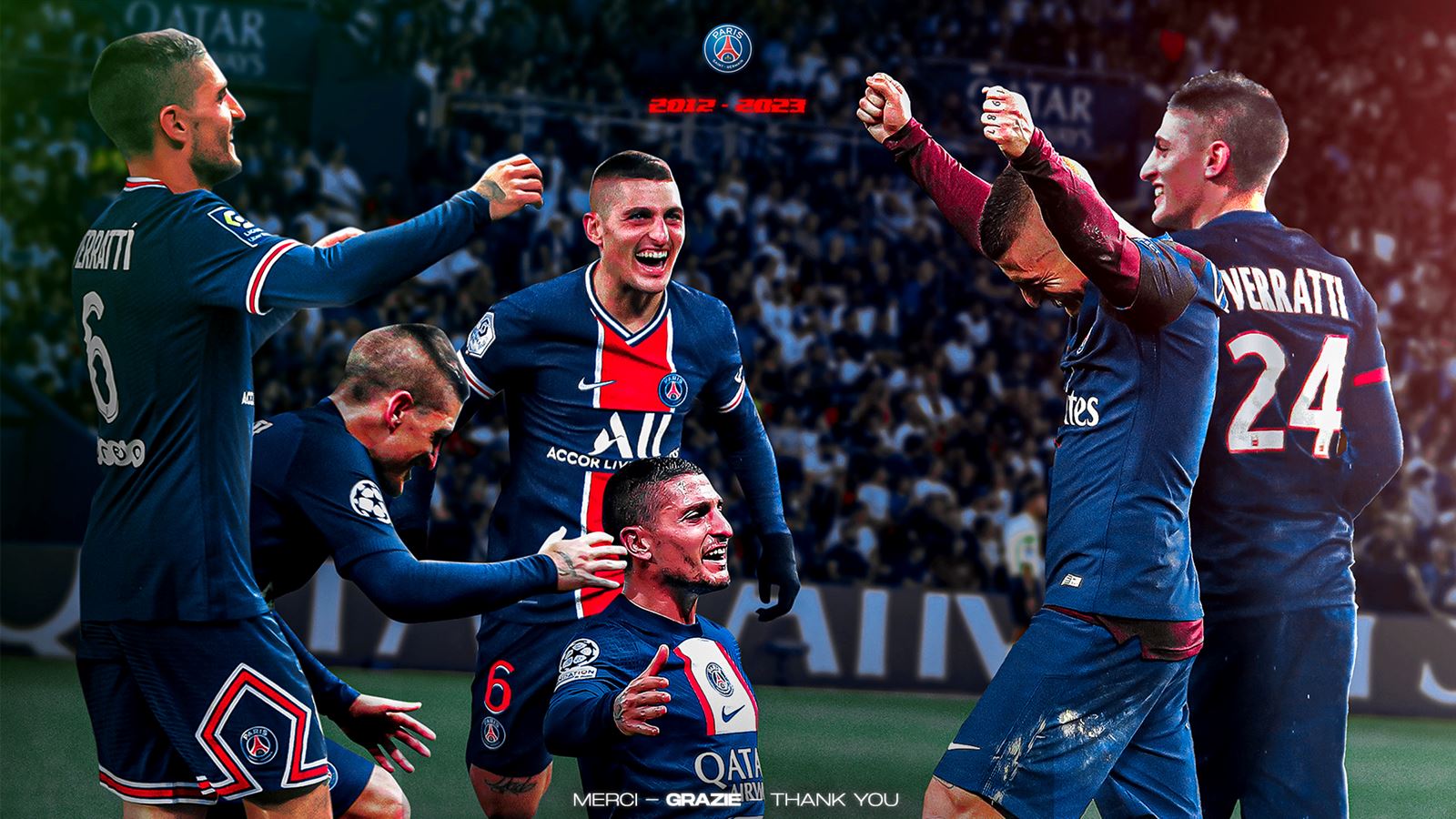 PSG LE DA LAS GRACIAS A MARCO VERRATTI