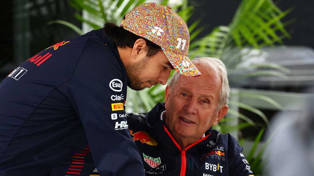 HELMUT MARKO PIDE DISCULPAS A SERGIO PÉREZ