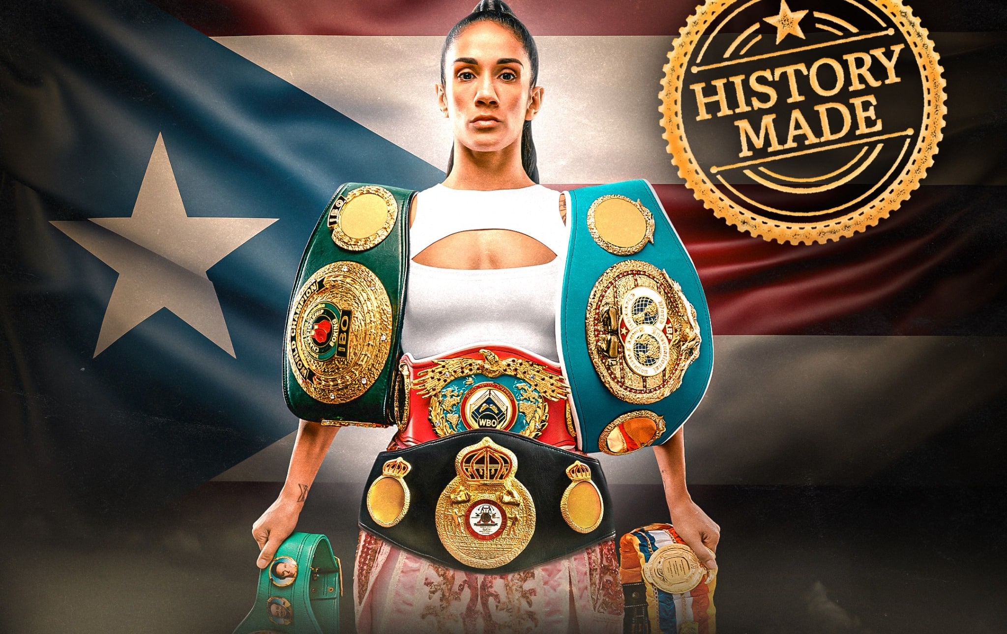 AMANDA SERRANO, BOXEADORA Y LEYENDA DE PUERTO RICO