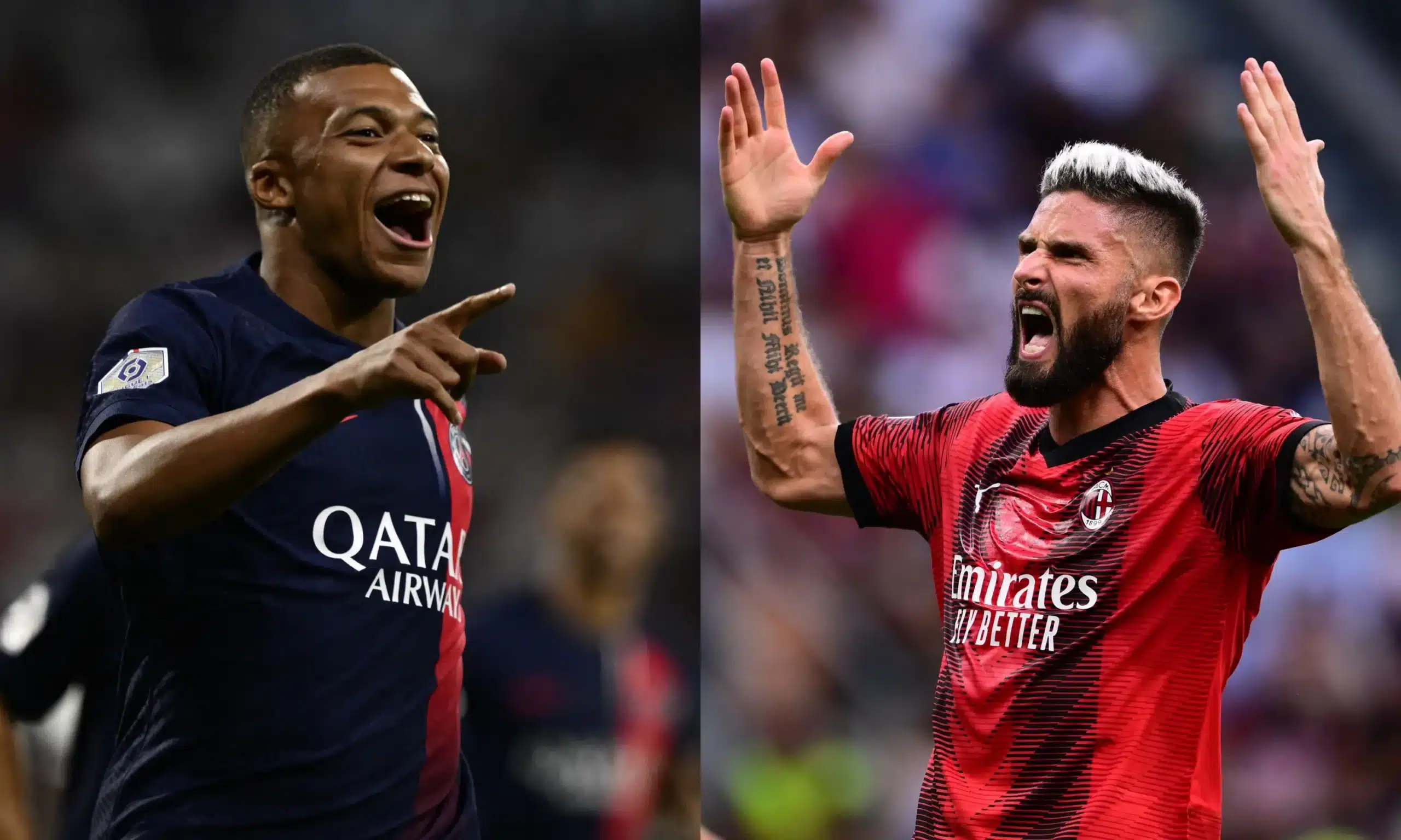 PSG vs Milan