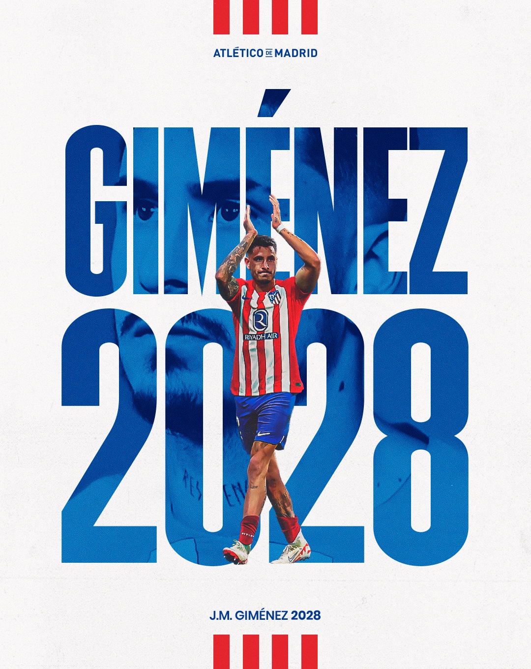 José Maria Giménez renovado hasta 2028