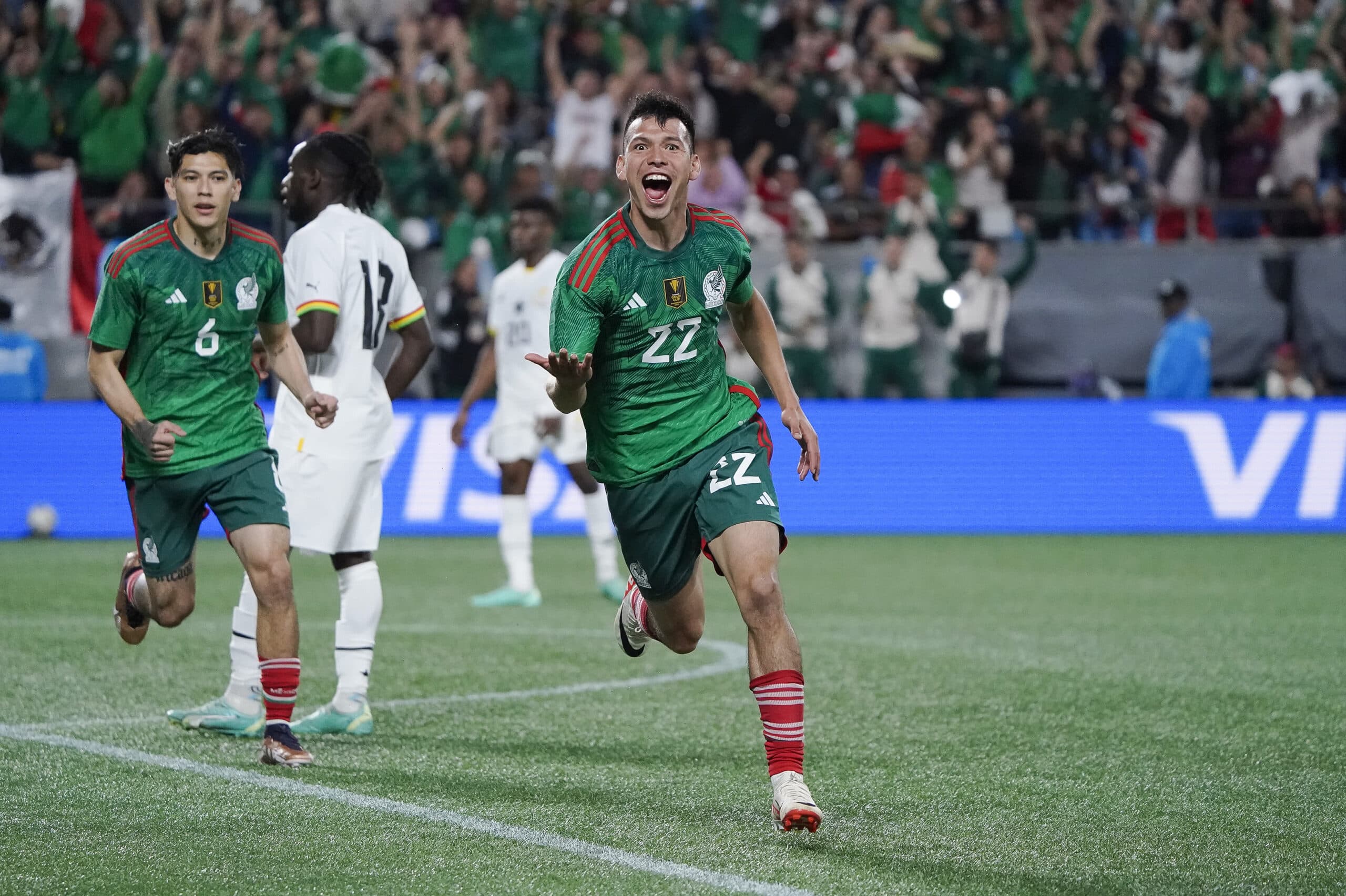 Hirving Lozano gol México