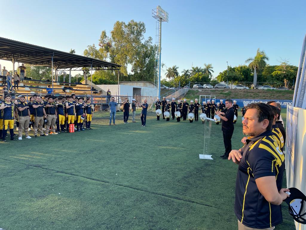 INAUGURACIÓN FUTBOL AMERICANO UAS