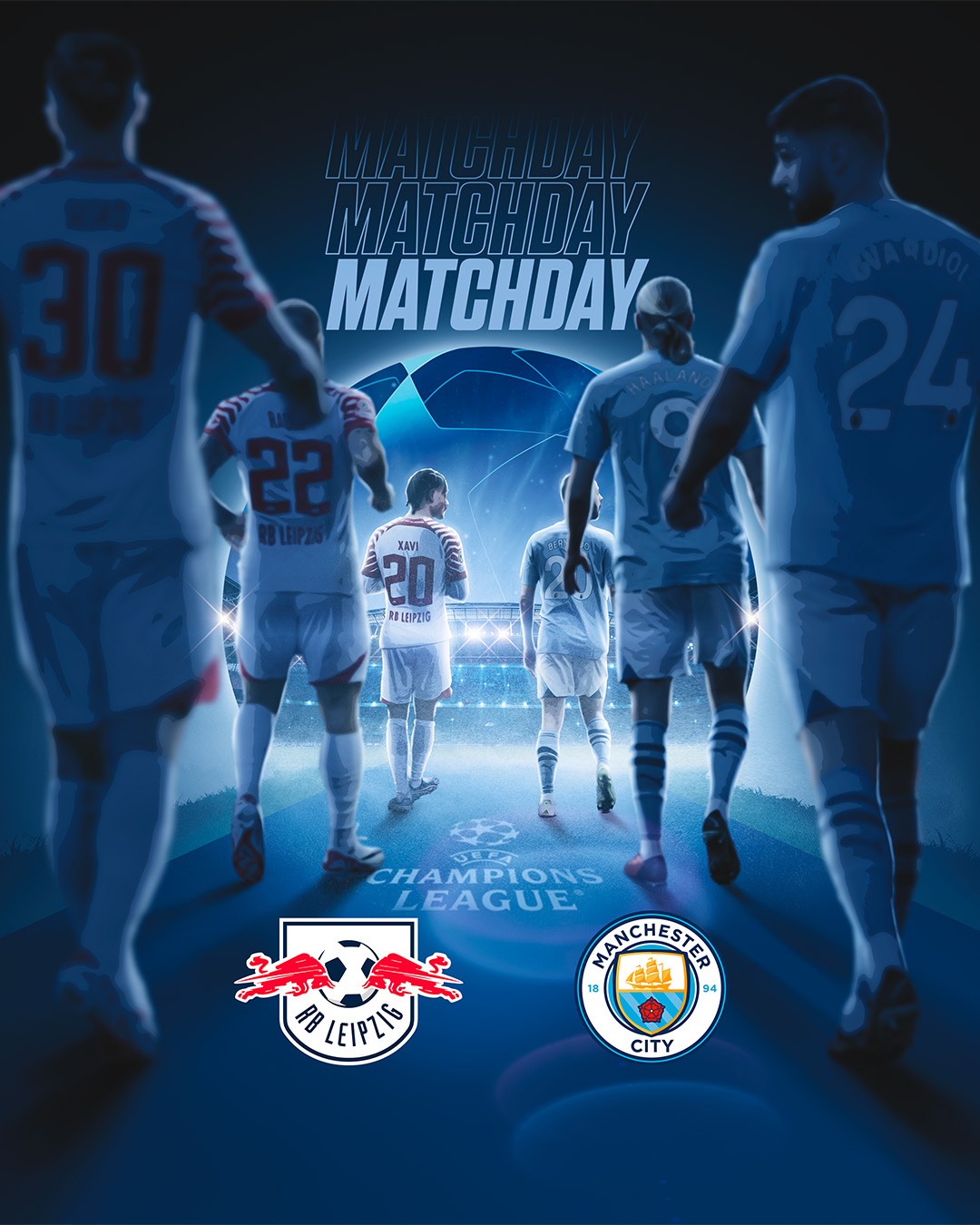 Leipzig vs Man City