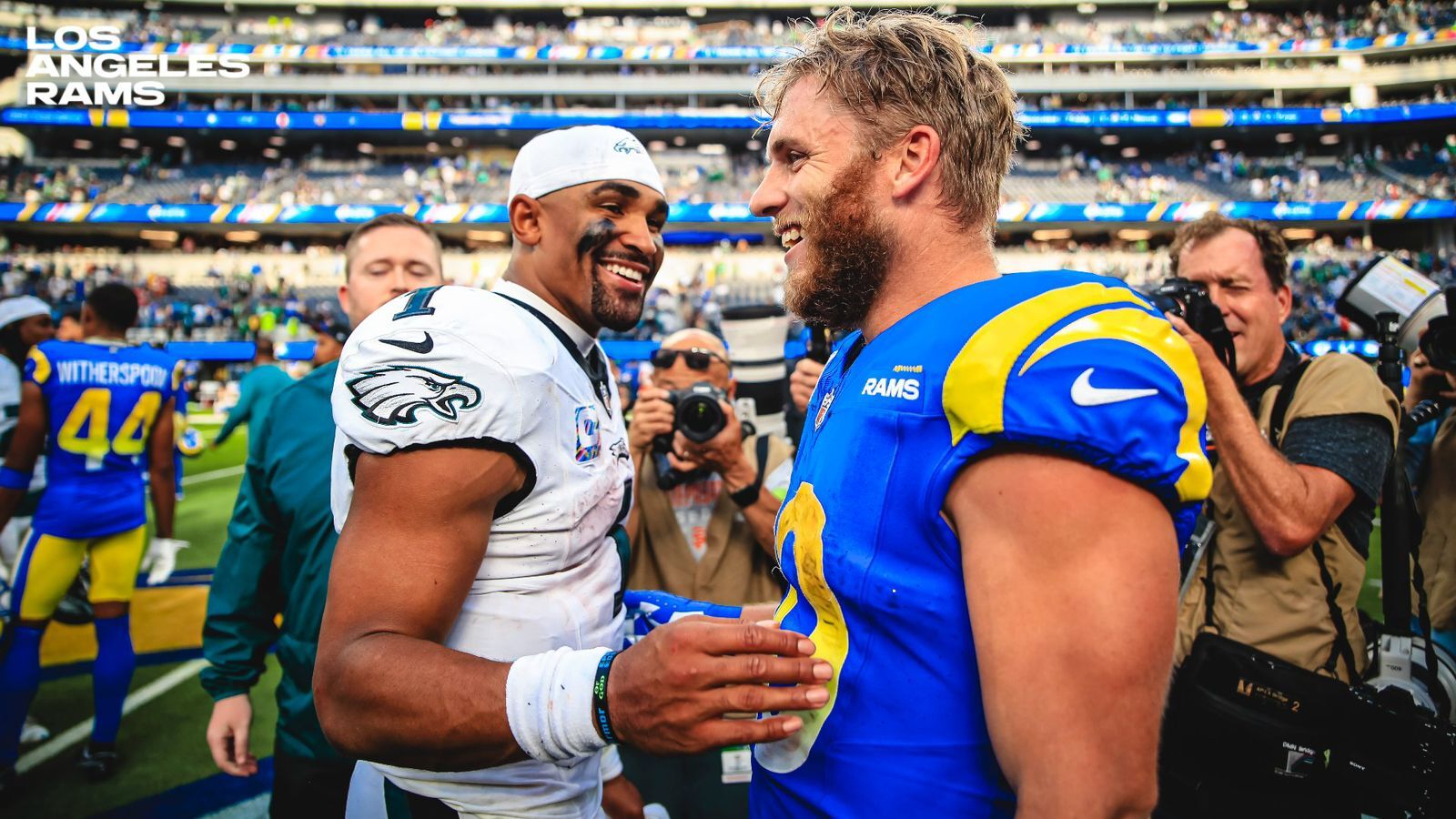 Eagles vs rams hoy