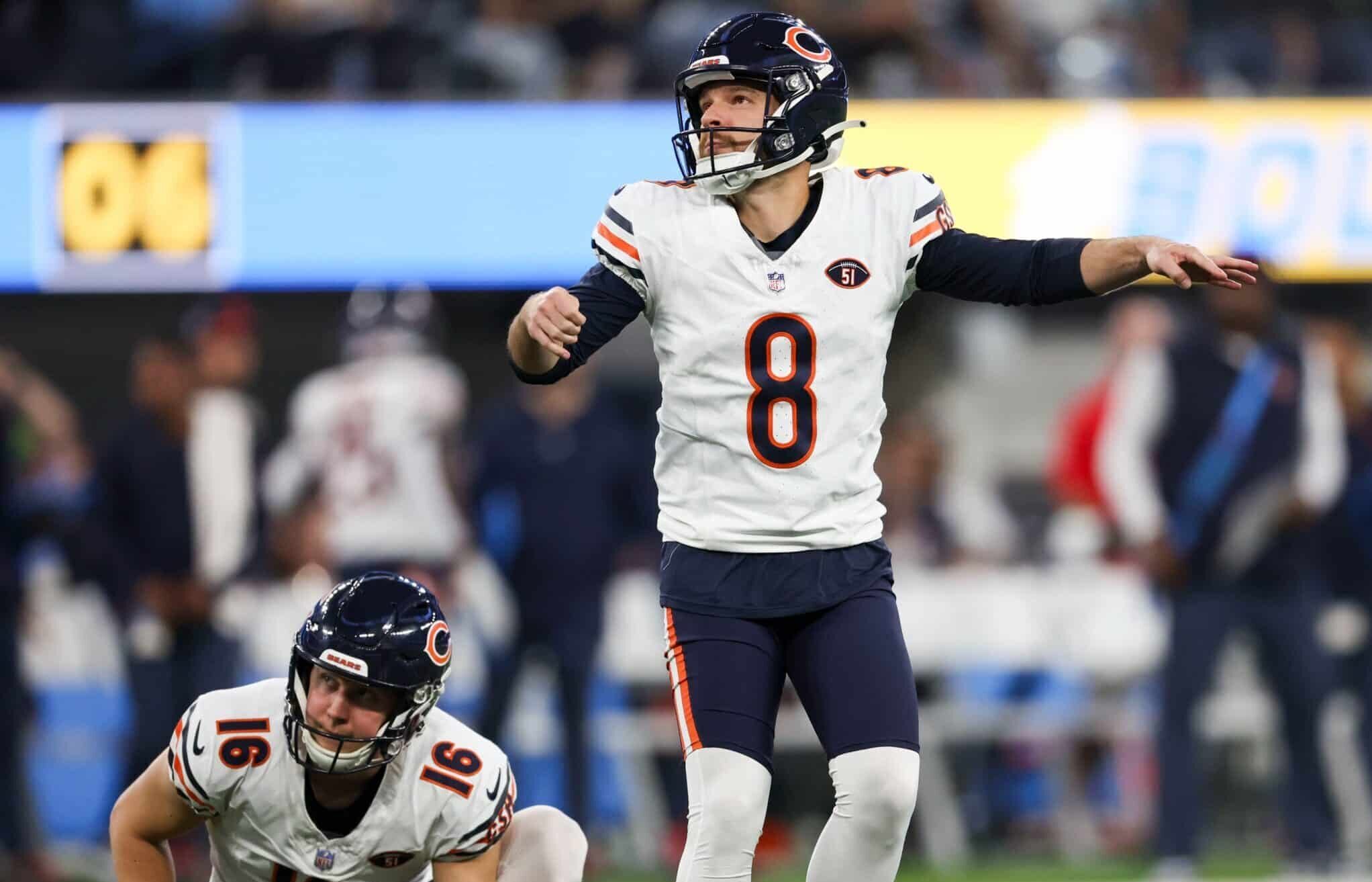 CAIRO SANTOS, PATEADOR DE LOS CHICAGO BEARS