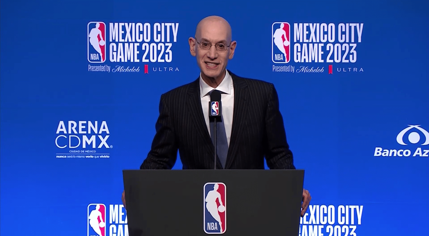ADAM SILVER, COMISIONADO DE LA NBA, EN CONFERENCIA DE PRENSA