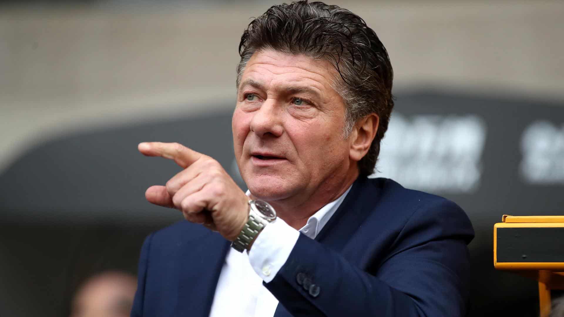 Walter Mazzarri dirigiendo