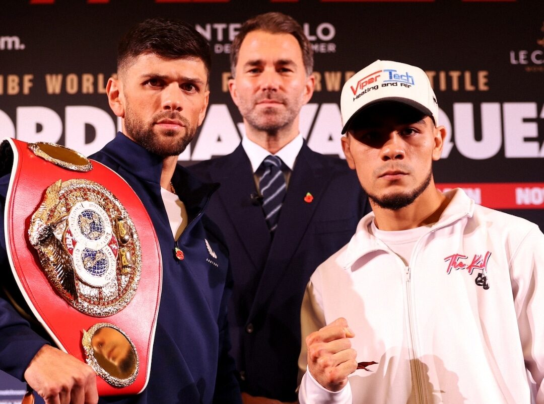 JOE CORDINA (IZQUIERDA) Y EDWARD VÁZQUEZ (DERECHA)
