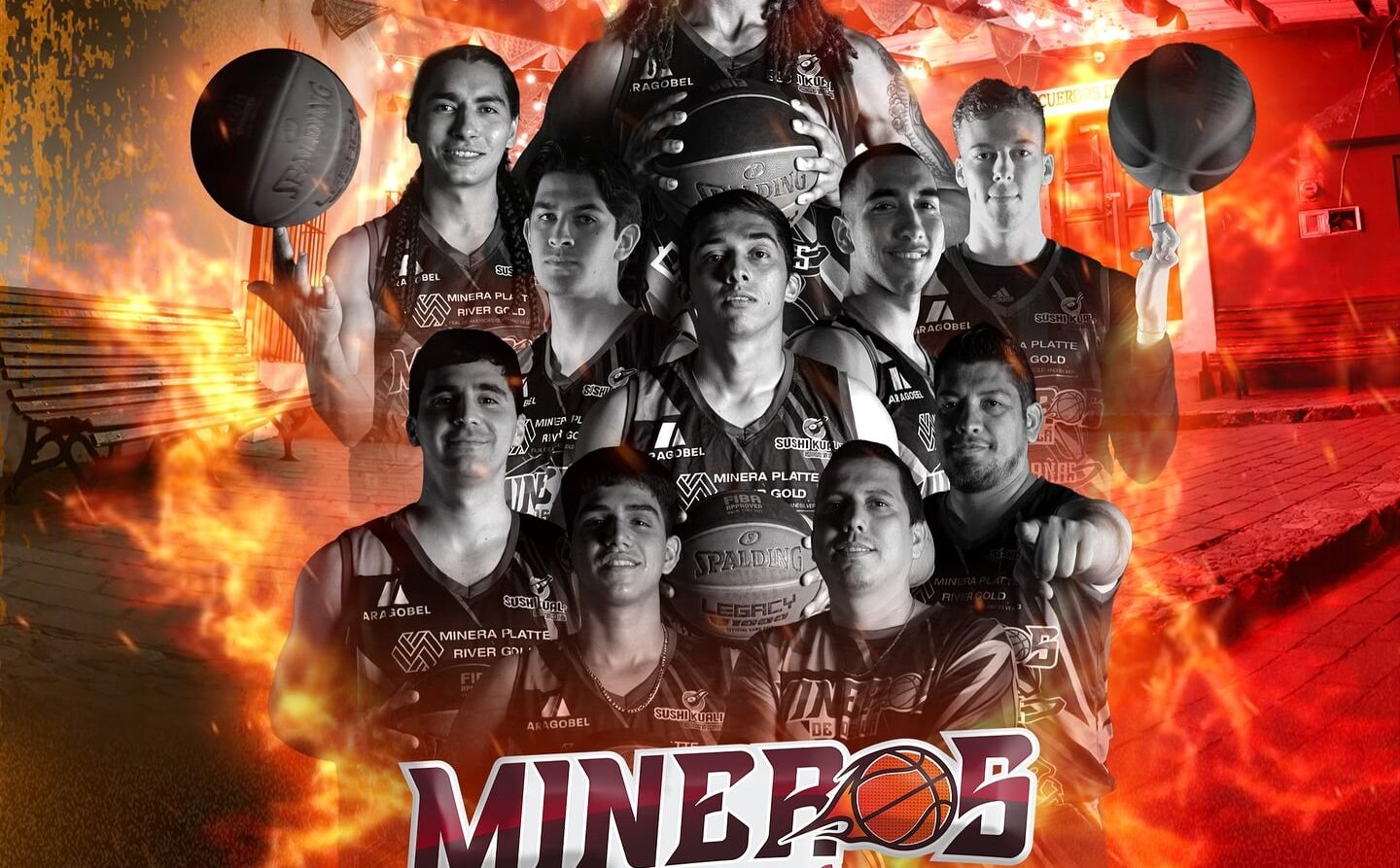 FLYER DE LA SERIE DE PLAY IN DE MINEROS ANTE MARINOS