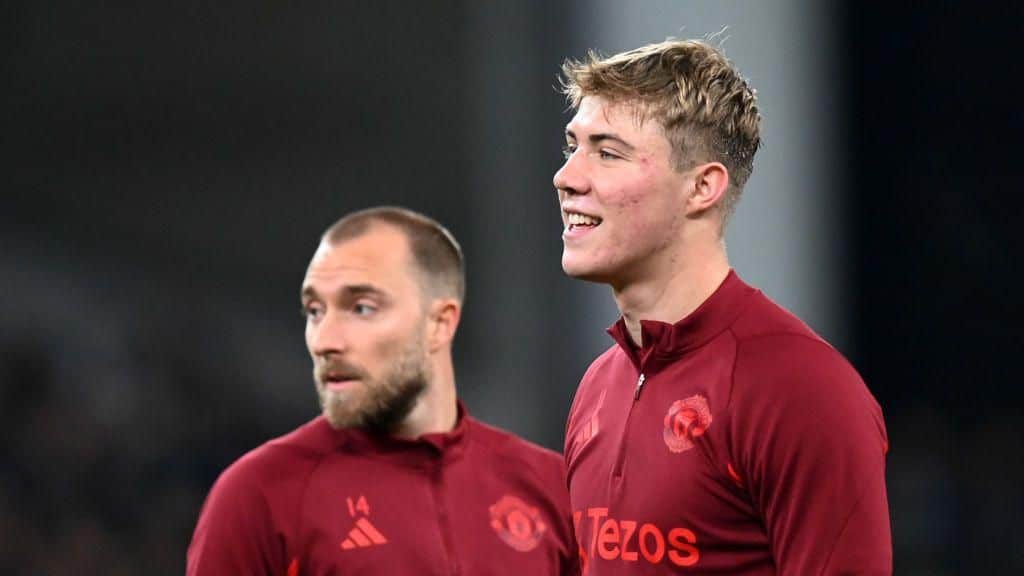 Hojlund y Eriksen