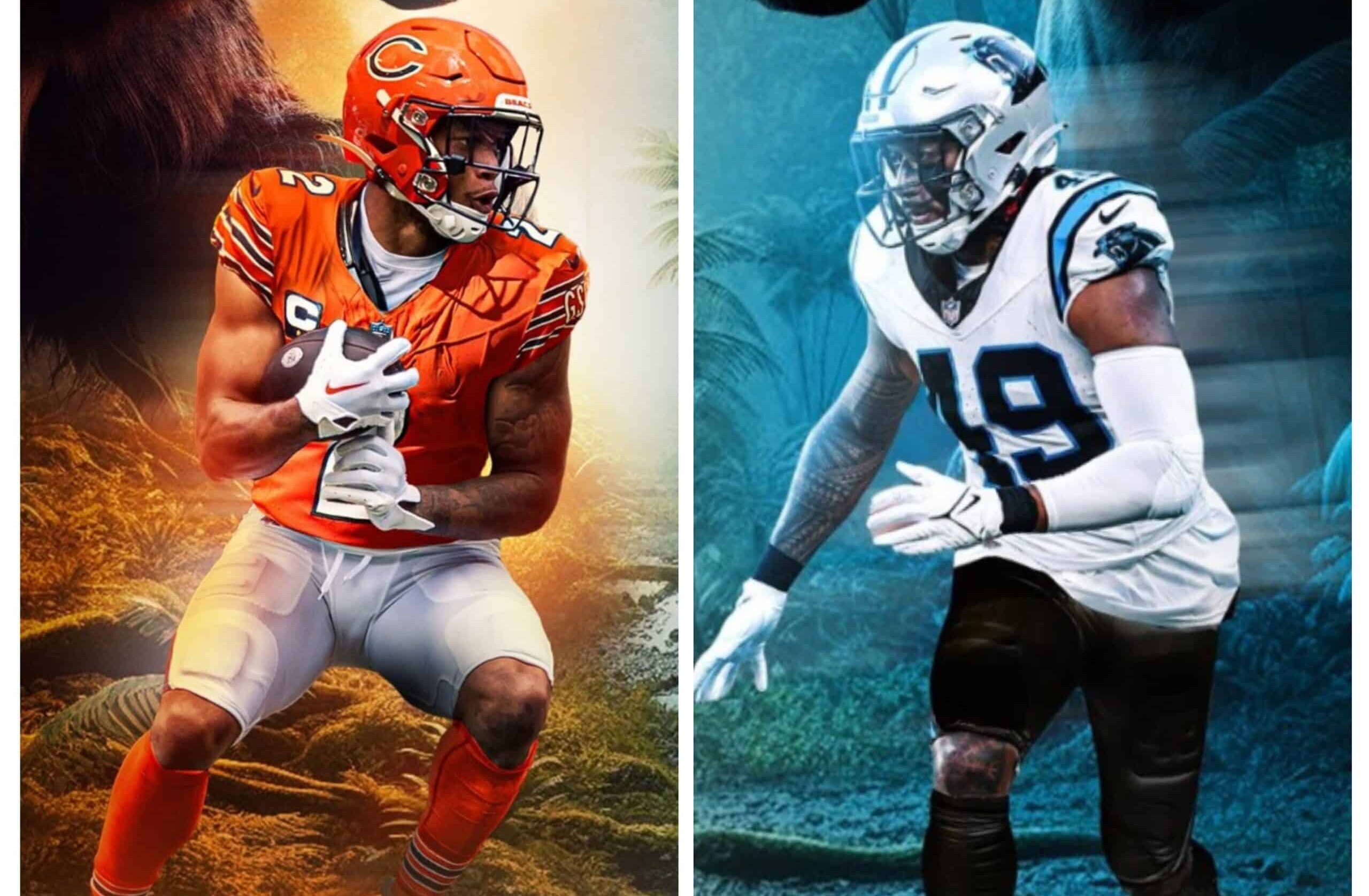 POSTER DIGITAL DEL DUELO DE LOS PANTHERS ANTE LOS BEARS