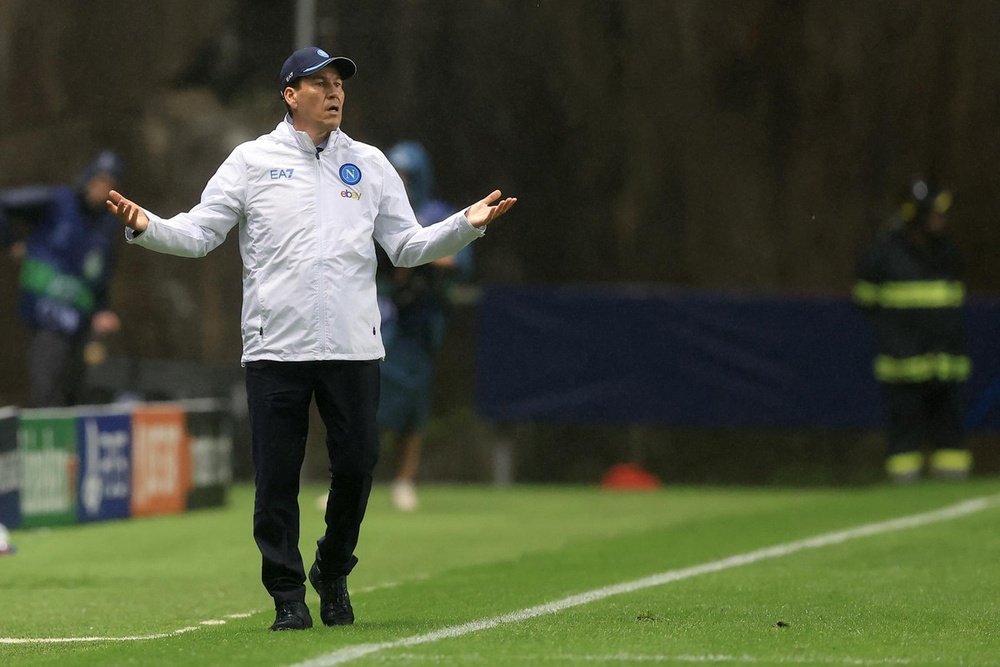 Rudi Garcia dando indicaciones