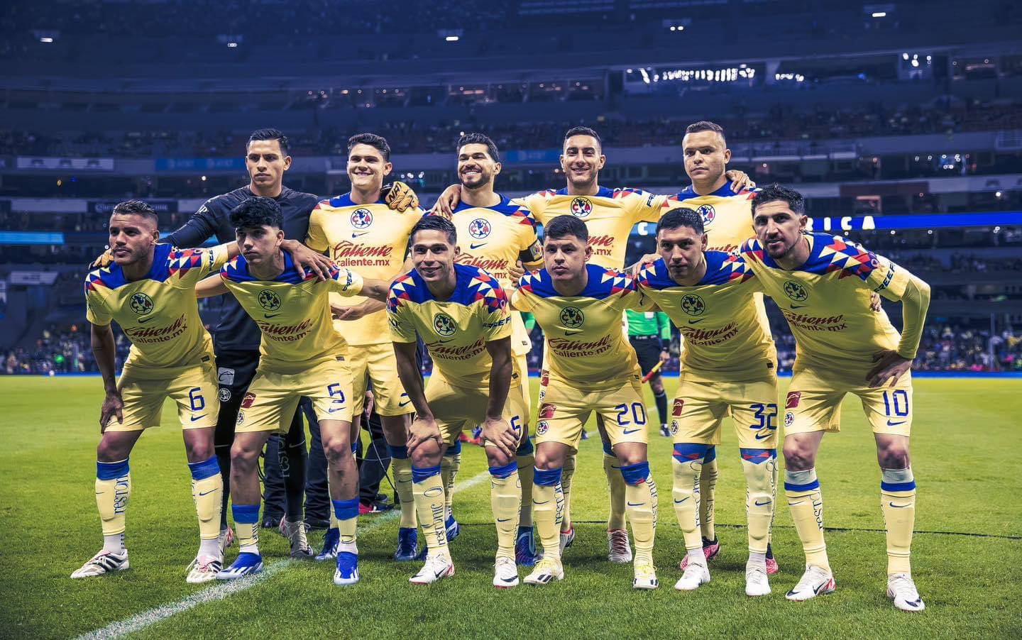 Club América previo al juego de ida de Semifinales del AP2023.