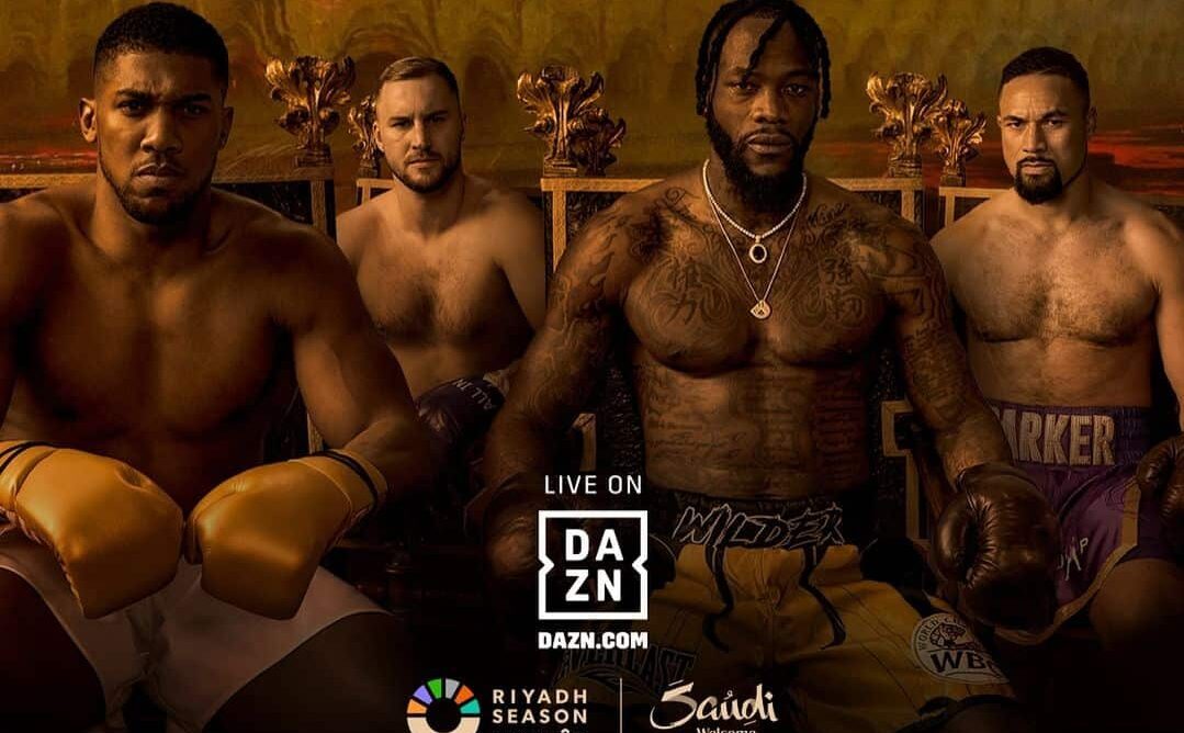 PÓSTER DEL EVENTO DAY OF RECKONING DE BOXEO, A CELEBRARSE EN RIYADH