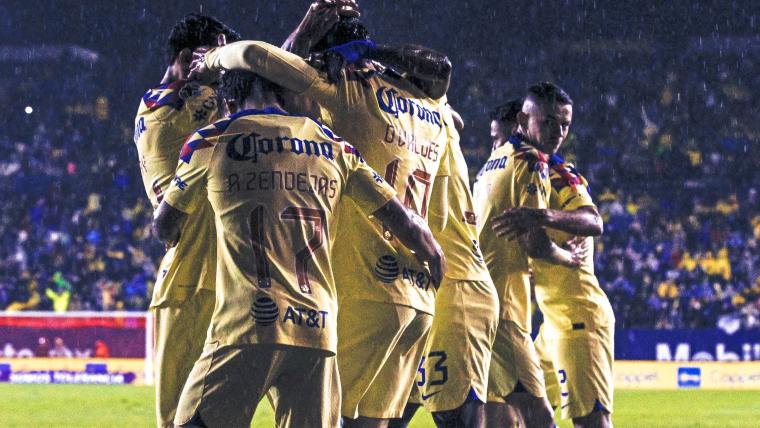 FESTEJO DE LA GOLEADA