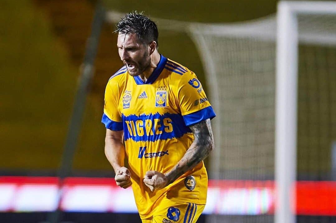 ANDRÉ-PIERRE GIGNAC CELEBRA UNA ANOTACIÓN CON LOS TIGRES