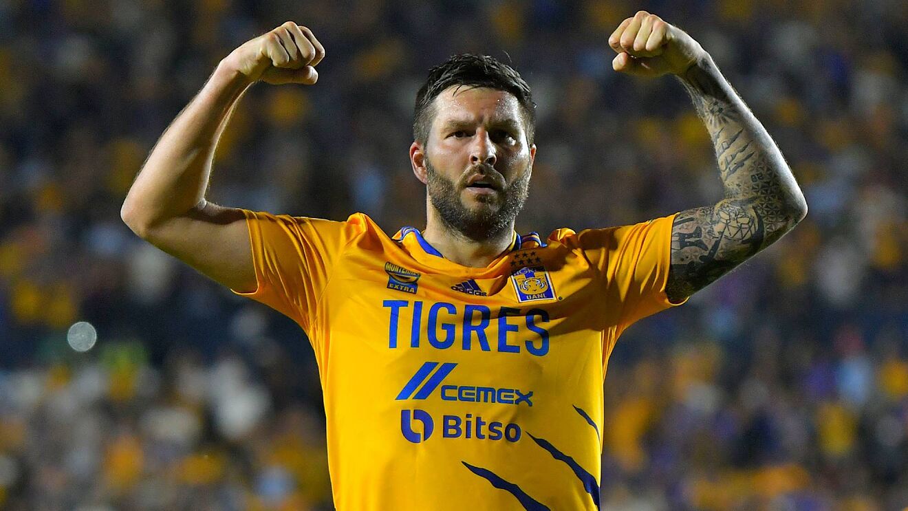 GIGNAC FESTEJO SU GOL