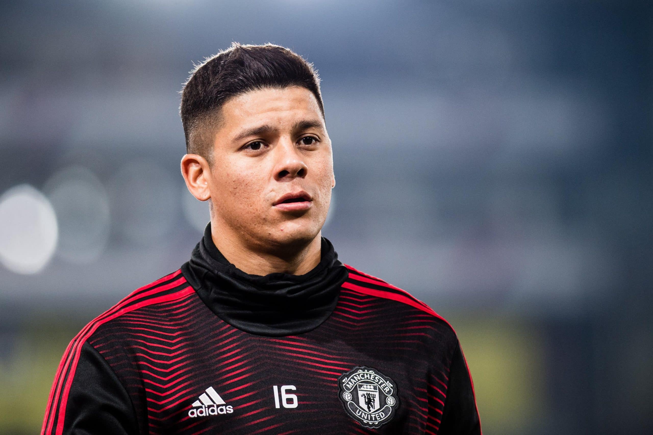 Marcos Rojo en su paso por el Manchester United.