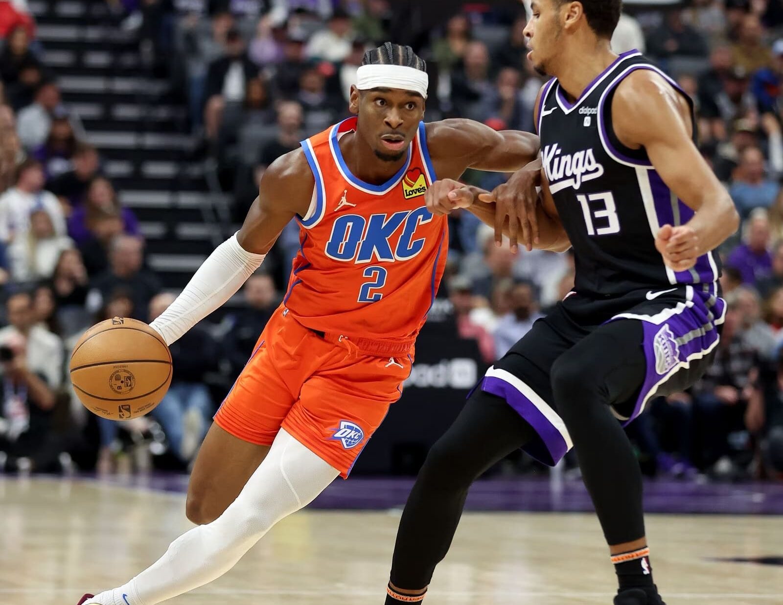 SHAI GILGEOUS-ALEXANDER ATACA LA CANASTA EN JUEGO DEL THUNDER ANTE LOS KINGS