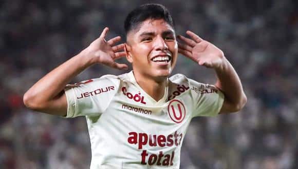 EL JUGADOR PERUANO CON SU CLÁSICO FESTEJO