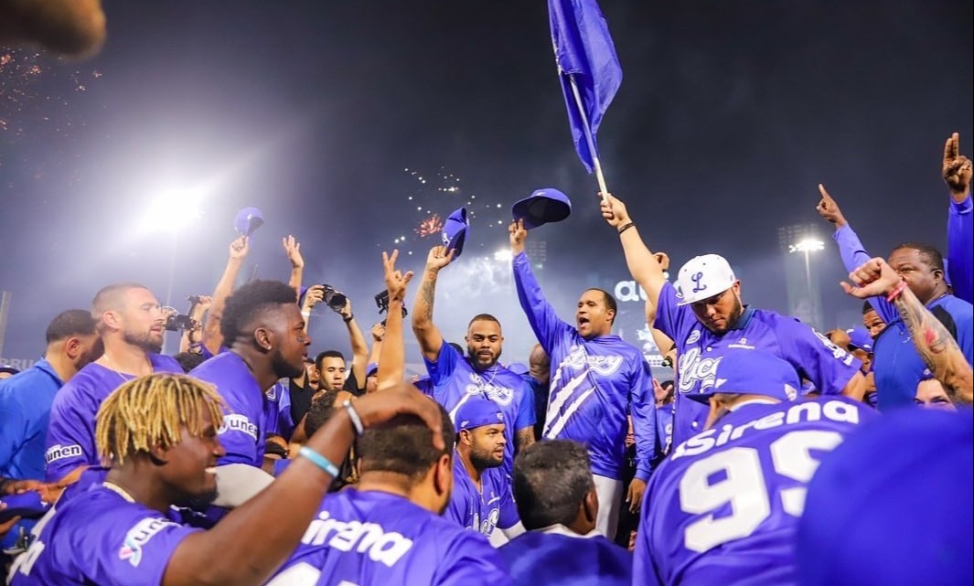 Club Atlético Licey se corona por segundo año consecutivo como campeón de LIDOM