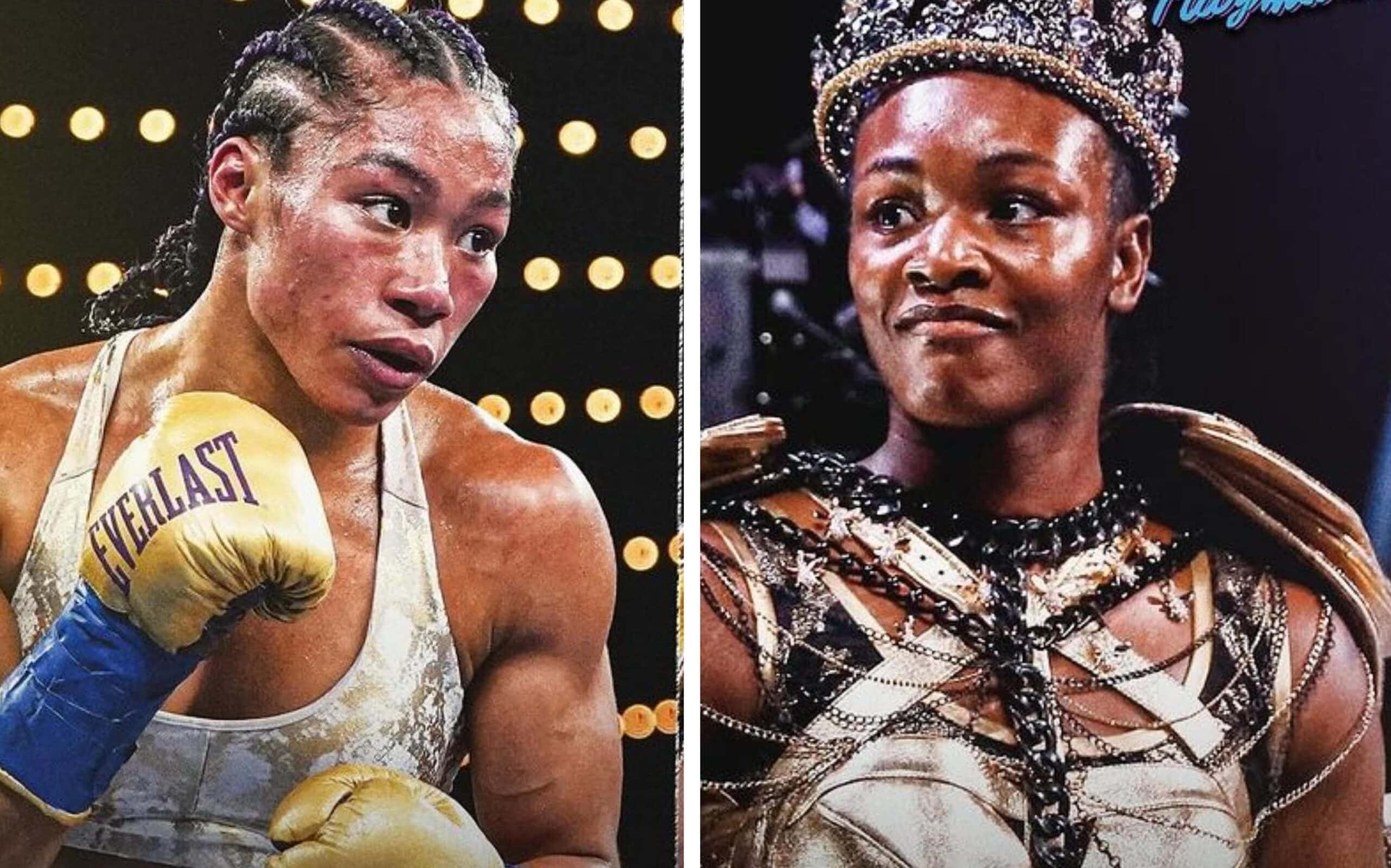 ALYCIA BAUMGARDNER A LA IZQUIERDA Y CLARESSA SHIELDS A LA DERECHA