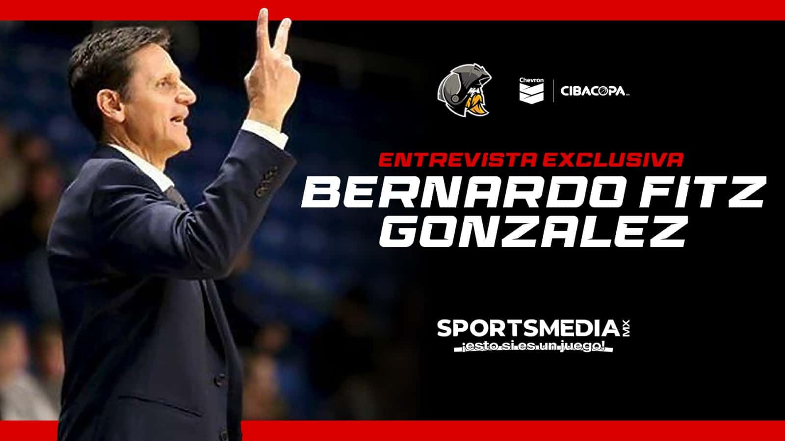 PÓSTER DE LA ENTREVISTA DE BERRNARDO FITZ-GONZÁLEZ CON SPORTSMEDIA MX