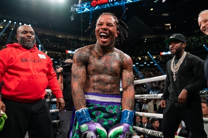 GERVONTA DAVIS CELEBRA TRAS UNA VICTORIA
