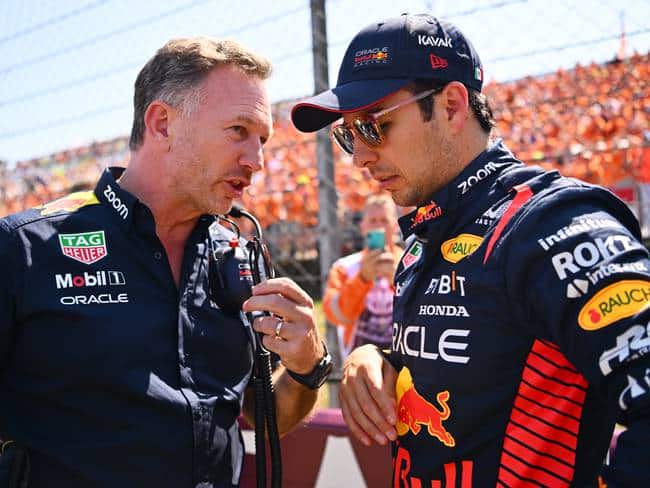 HORNER EN CHARLA CON CHECO PÉREZ