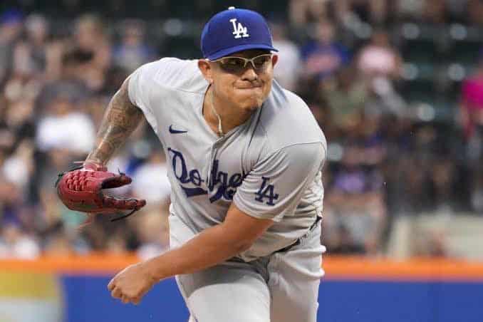 URIAS EN SU EPOCA CON LOS DODGERS