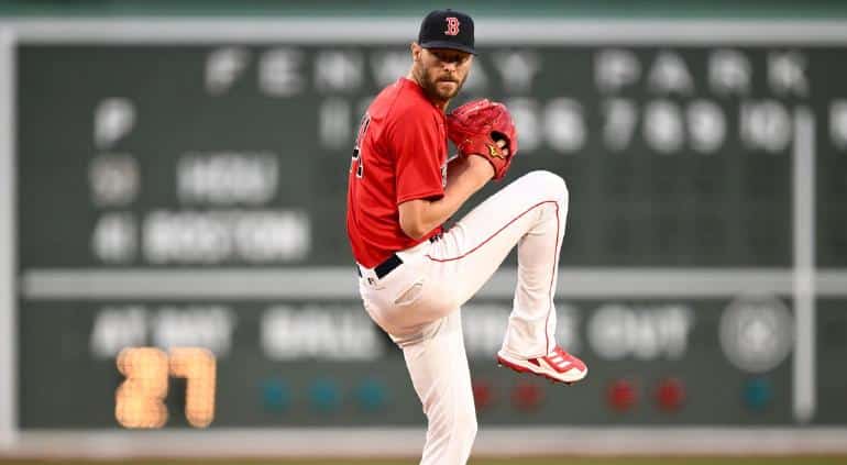 CHRIS SALE LANZANDO PARA BOSTON
