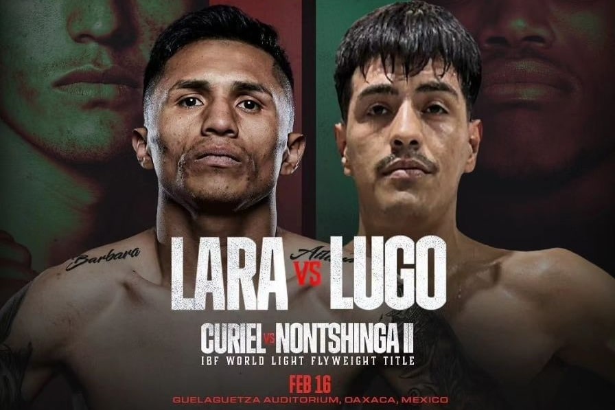 PÓSTER DE LA PELEA ENTRE BRONCO LARA Y DANIEL LUGO
