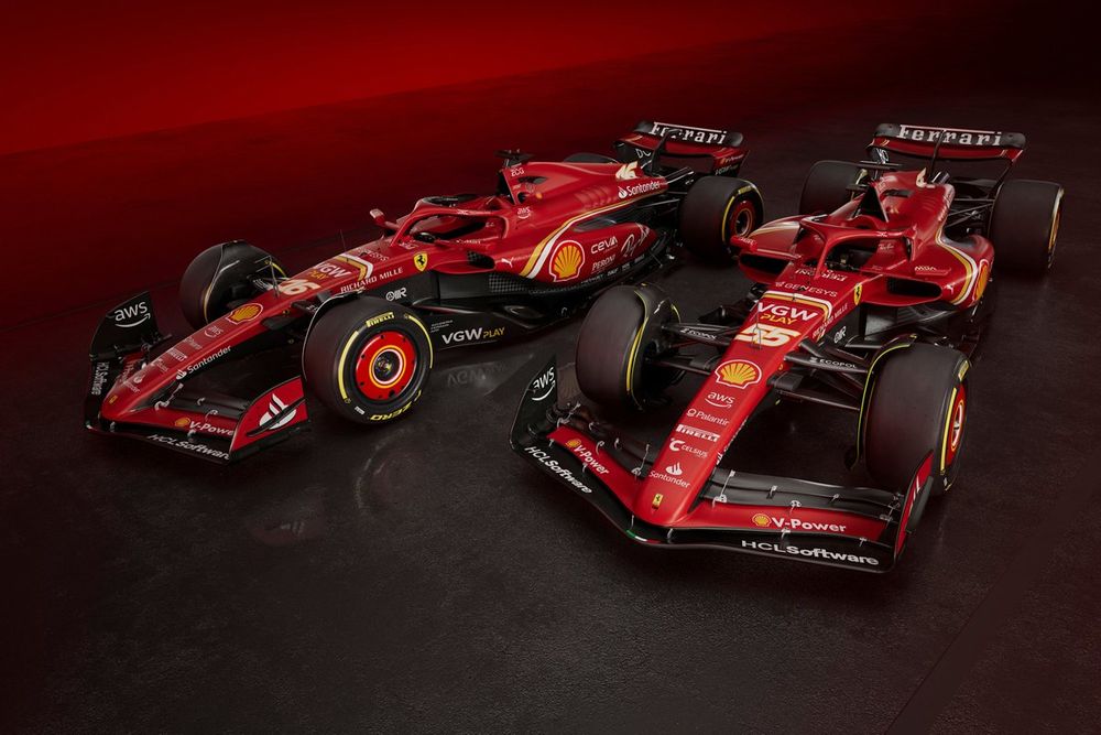 Con el SF-24 Carlos Sainz y Charles Leclerc buscaran derrotar el poderío de Red Bull
