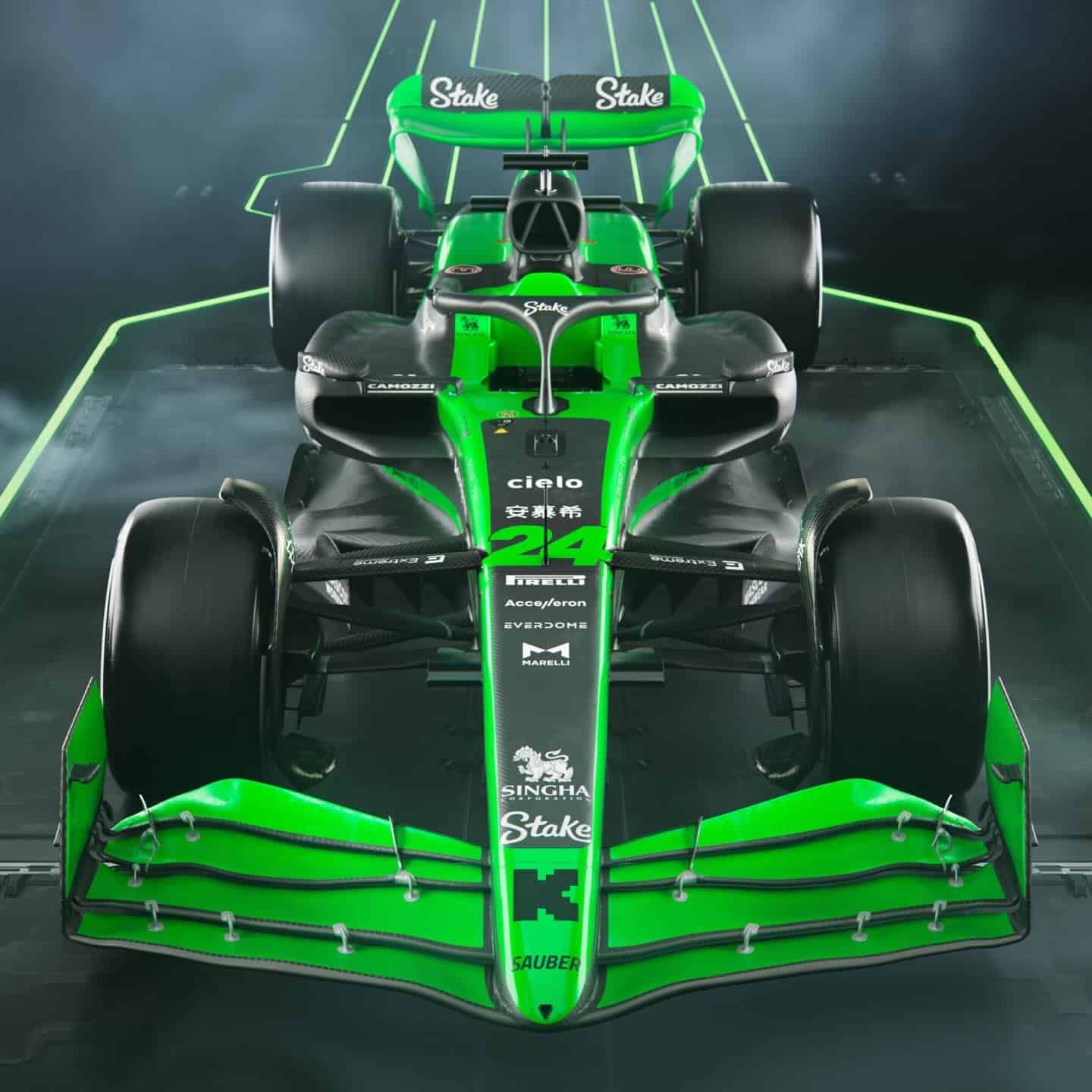 Sauber en verde para 2024