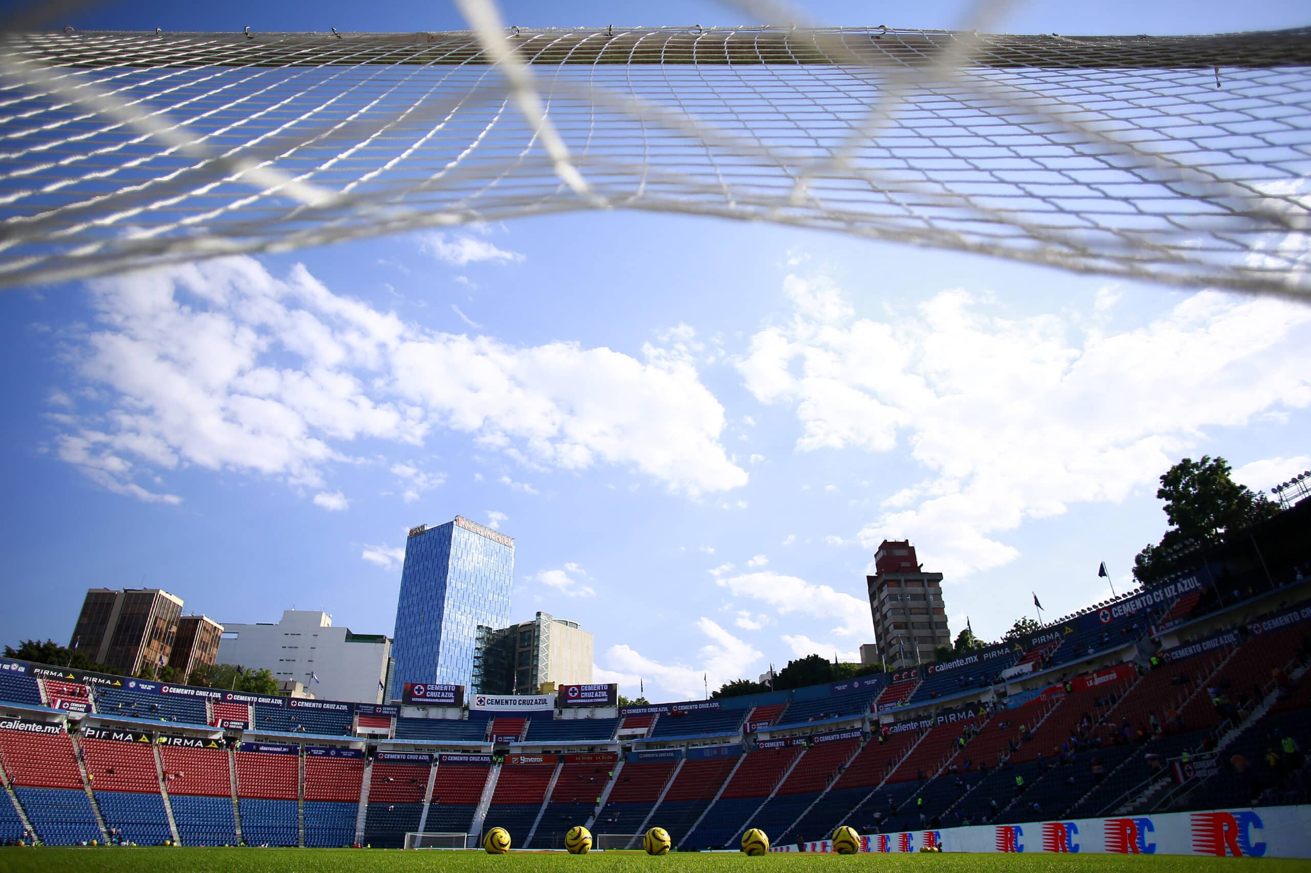 Vista general durante el juego de la jornada 3 del Torneo Clausura 2024 de la Liga BBVA MX en el Estadio de Ciudad de los Deportes.
